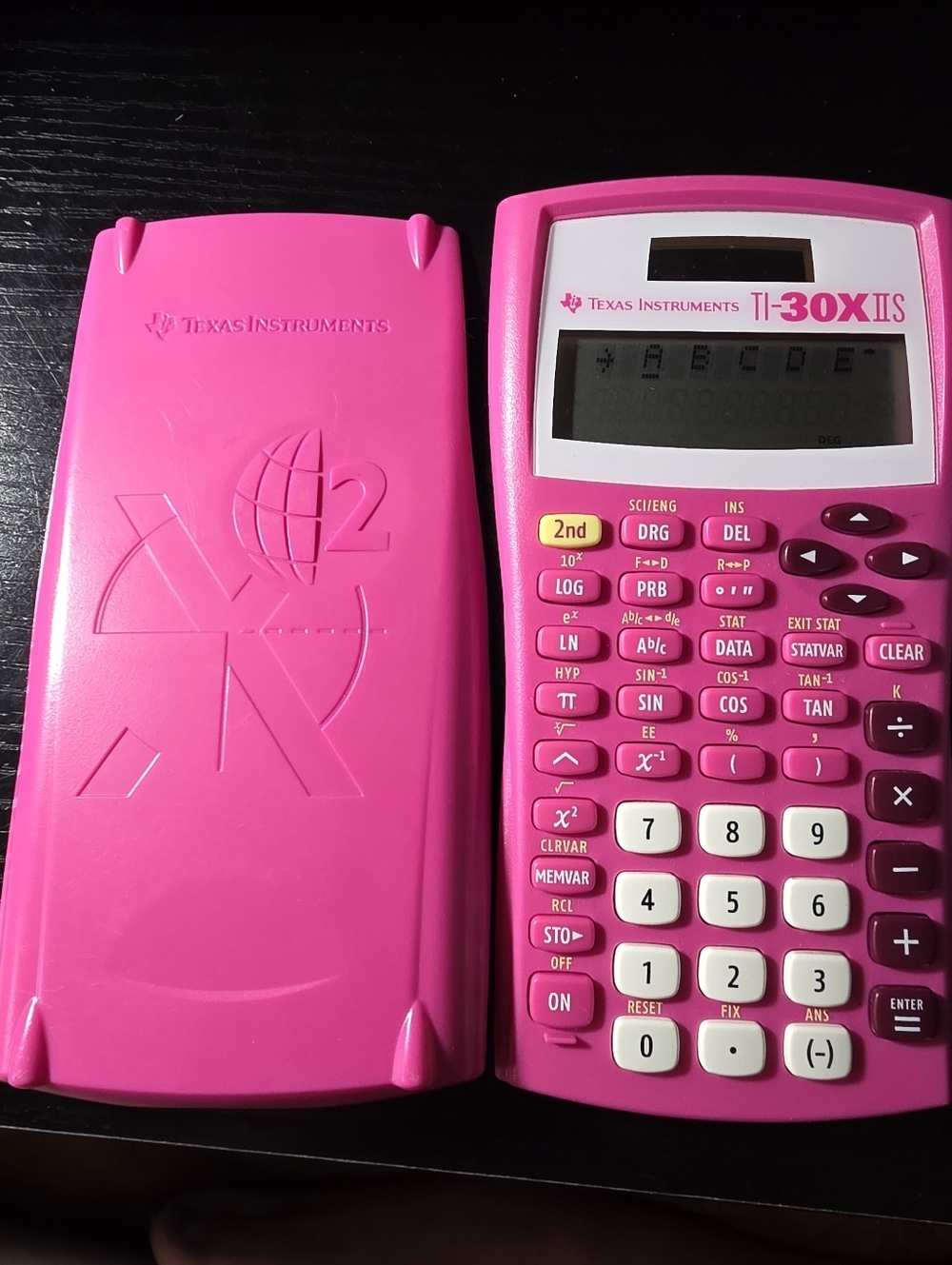Texas Instruments TI-30XIIS Scientific Calculator Pink